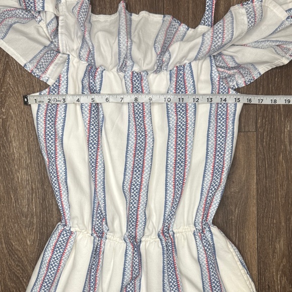 Abercrombie Kids Blue and Red Patterned Dress Girls Size 15/16 - Picture 8 of 11